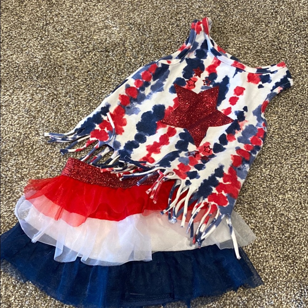 Patriotic baby